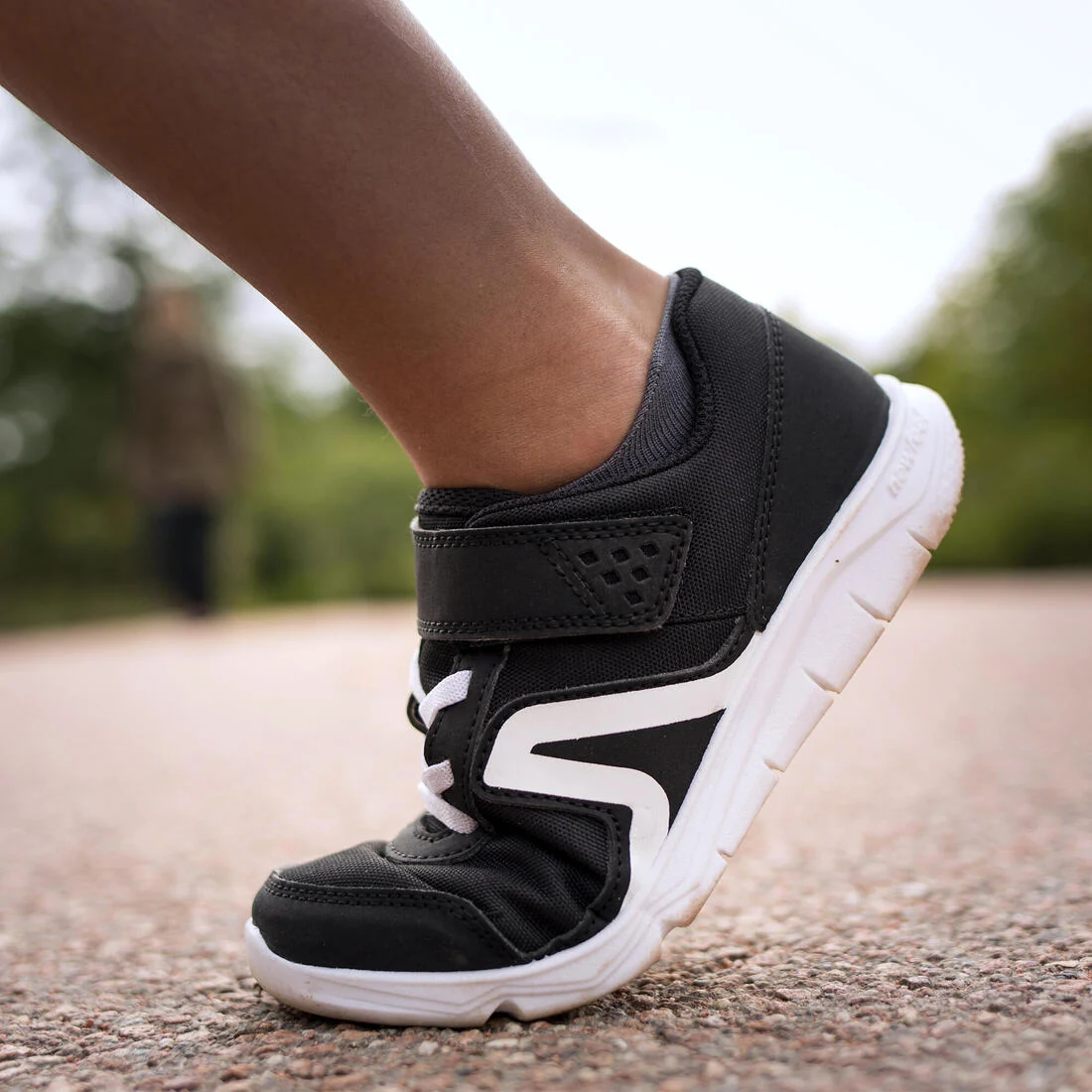 Kids’ rip-tab shoes, PW 100 black — تصویر 6