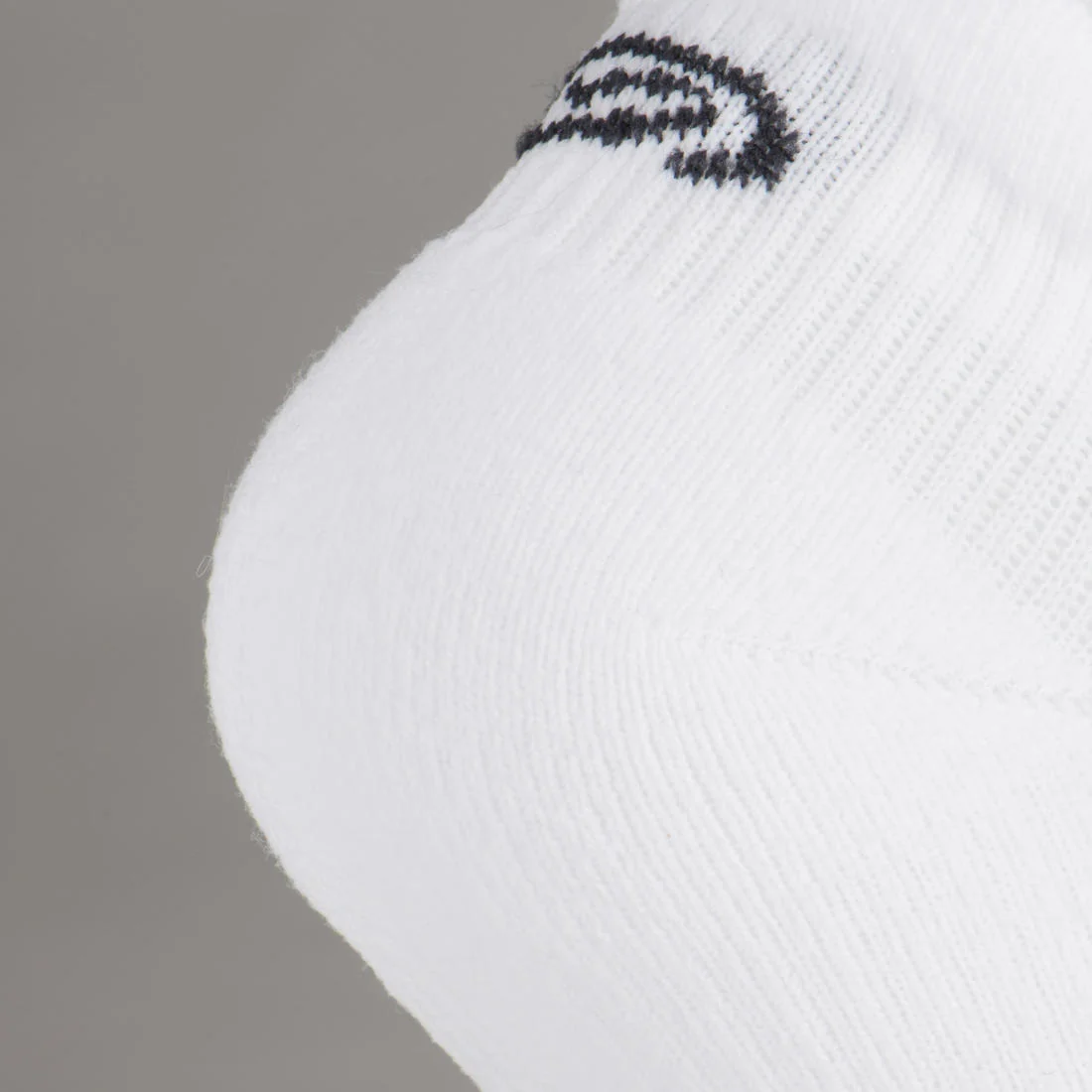 KIPRUN 500 INV kids comfort running socks 2-pack - black and white — تصویر 2