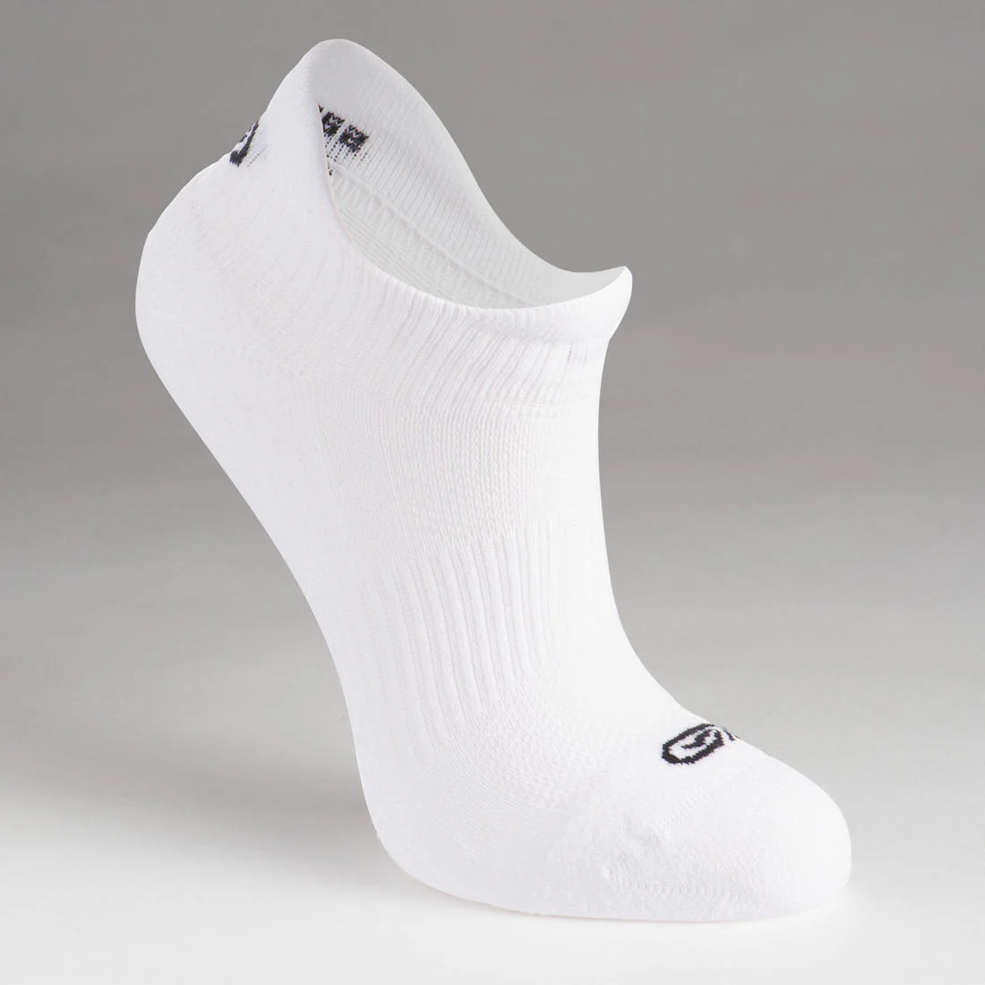 KIPRUN 500 INV kids comfort running socks 2-pack - black and white — تصویر 3