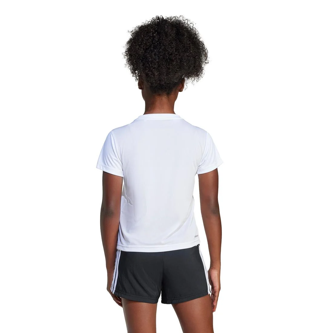 Kids Train Essentials Regular Fit Logo Training T-Shirt , White — تصویر 5