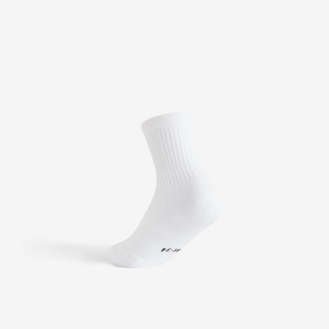 Kids’ high sports socks, pack of 3, RS 100 white — تصویر 5