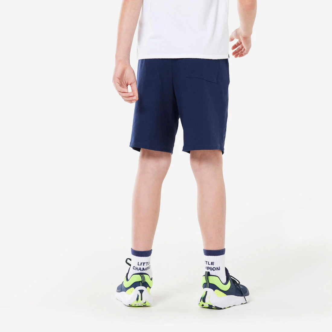 Kids' Shorts - Soft Cotton Shorts Blue — تصویر 4