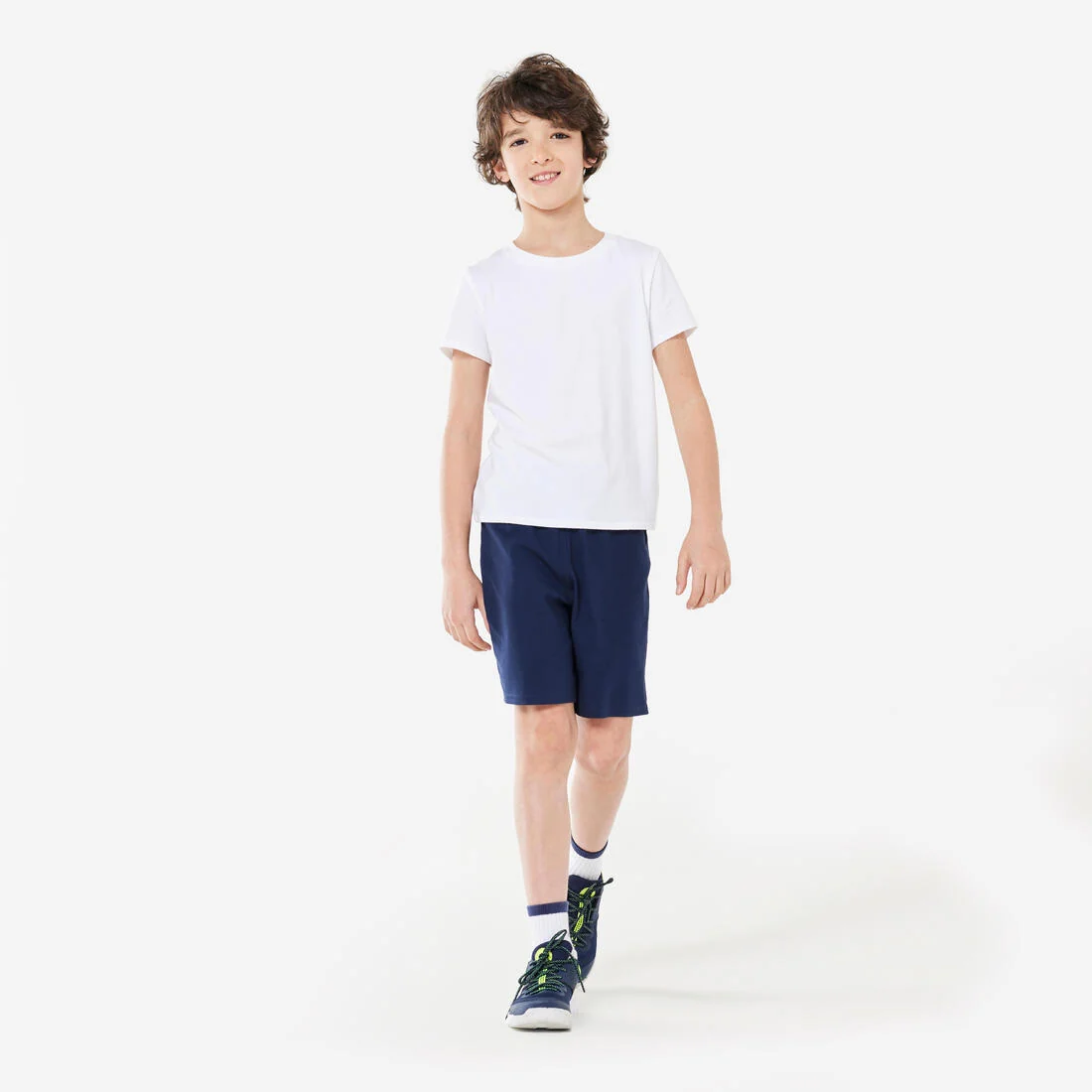 Kids' Shorts - Soft Cotton Shorts Blue — تصویر 2
