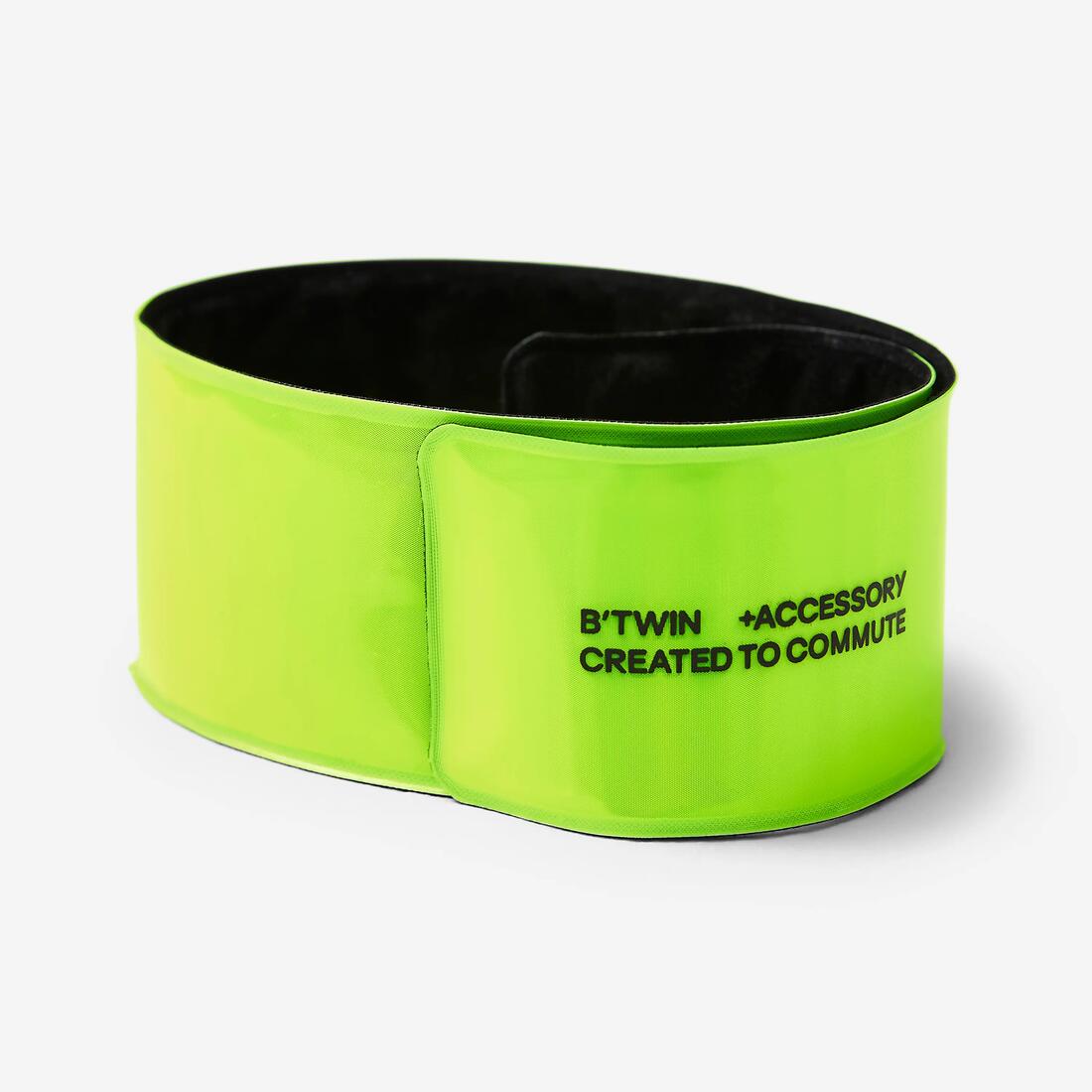 Cycling Hi-Vis Armband - Neon Yellow — تصویر 4