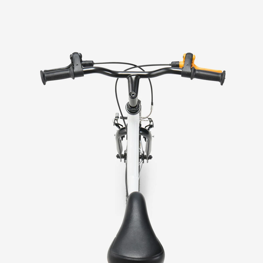 Kid's bike 16" 4-6 years, DISCOVER 100 white — تصویر 4