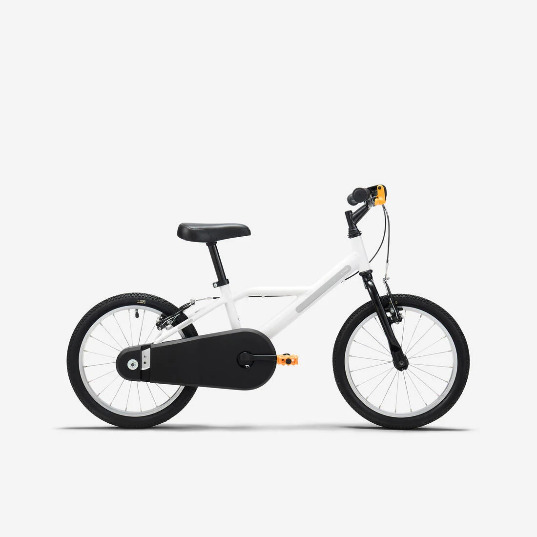Kid's bike 16" 4-6 years, DISCOVER 100 white — تصویر 1