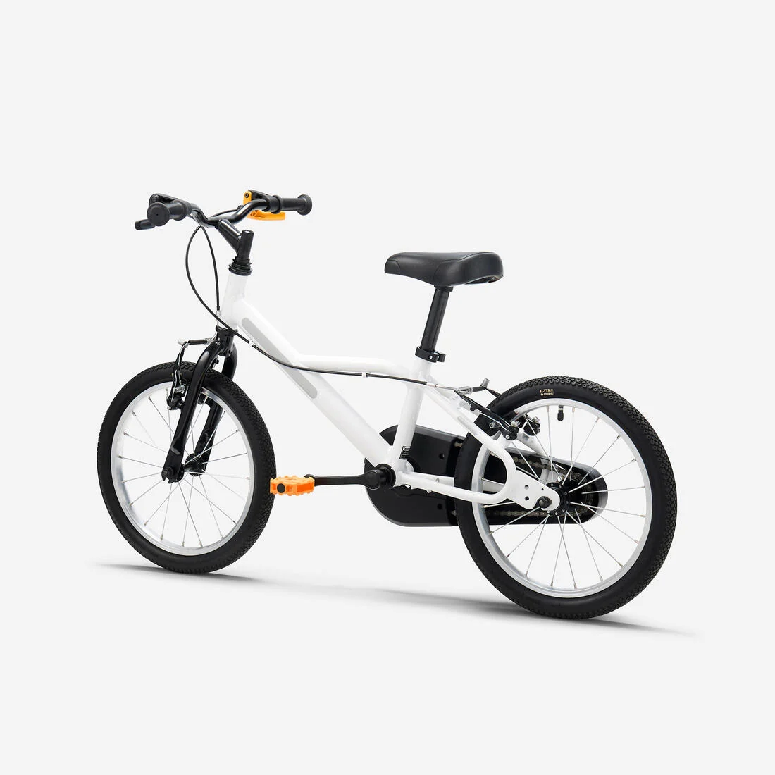 Kid's bike 16" 4-6 years, DISCOVER 100 white — تصویر 3