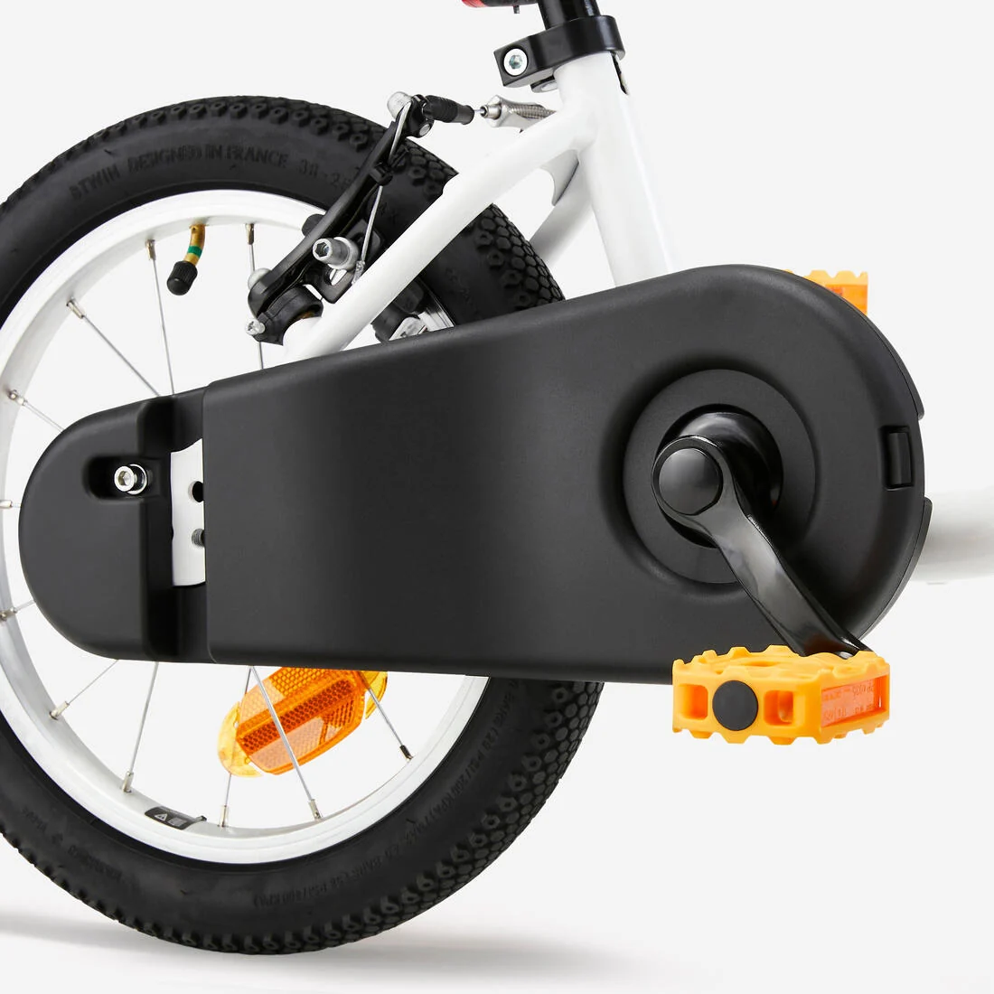 Kids' 3-5 Years 14-Inch Bike Discover 100 - White — تصویر 4
