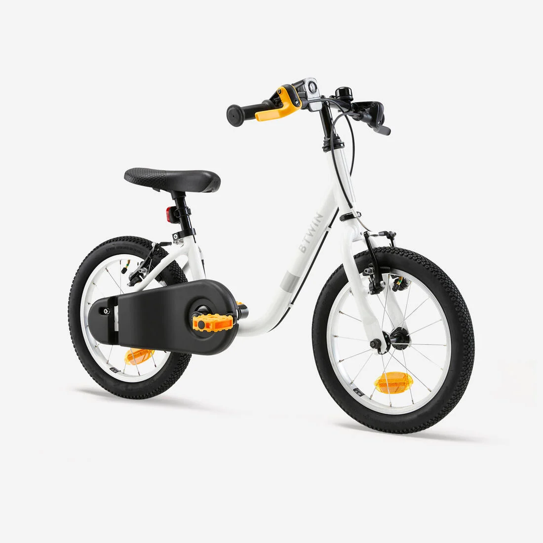 Kids' 3-5 Years 14-Inch Bike Discover 100 - White — تصویر 2