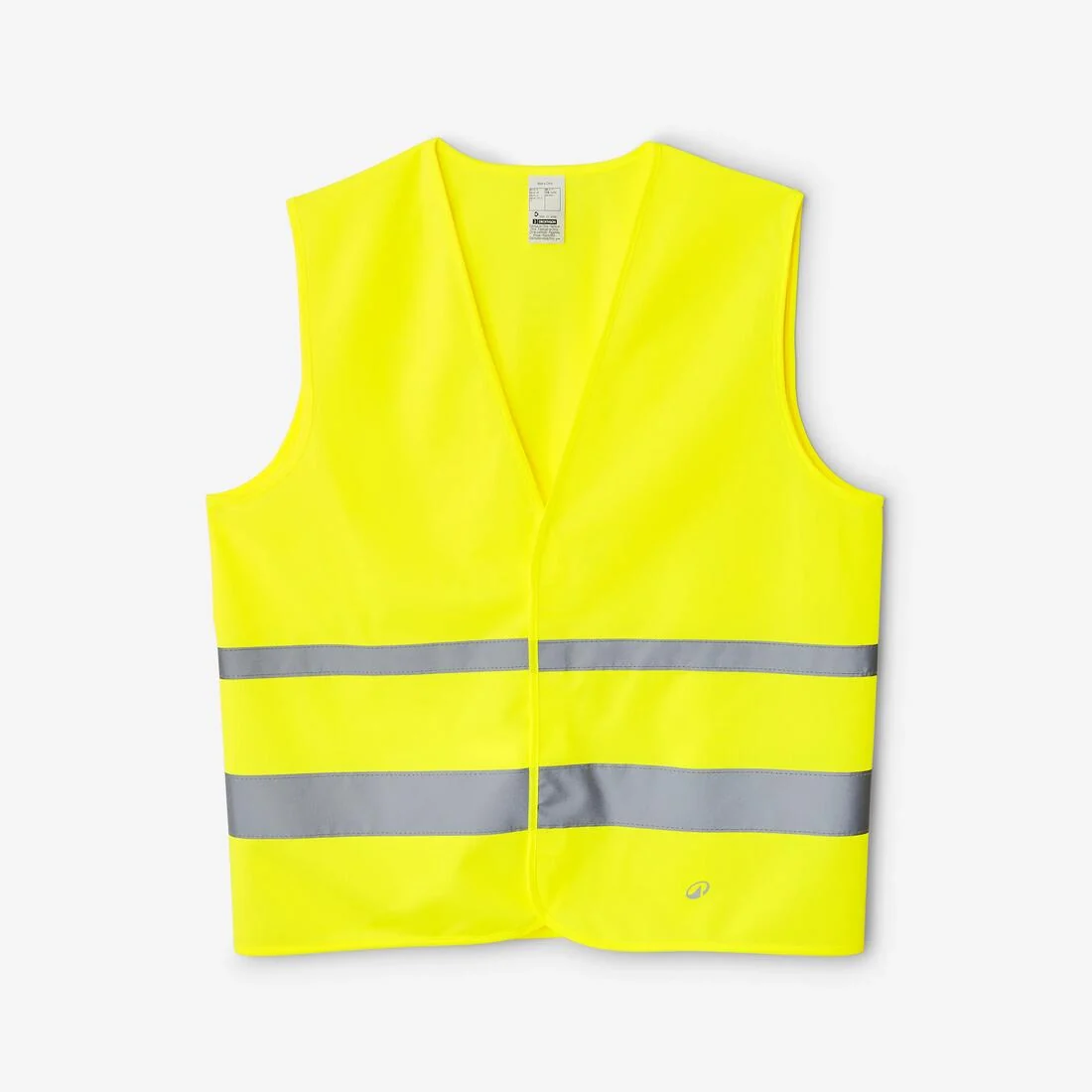Adult High Visibility Cycling Safety Vest - Neon Yellow — تصویر 1