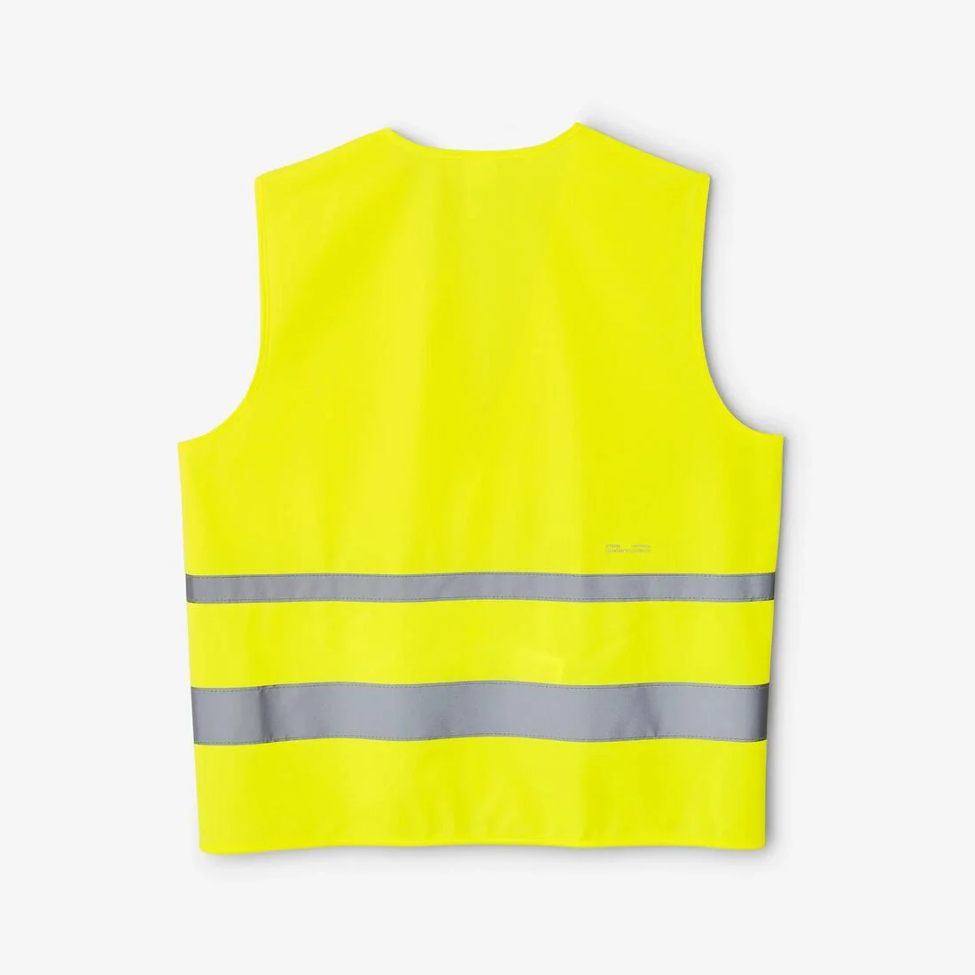 Adult High Visibility Cycling Safety Vest - Neon Yellow — تصویر 2