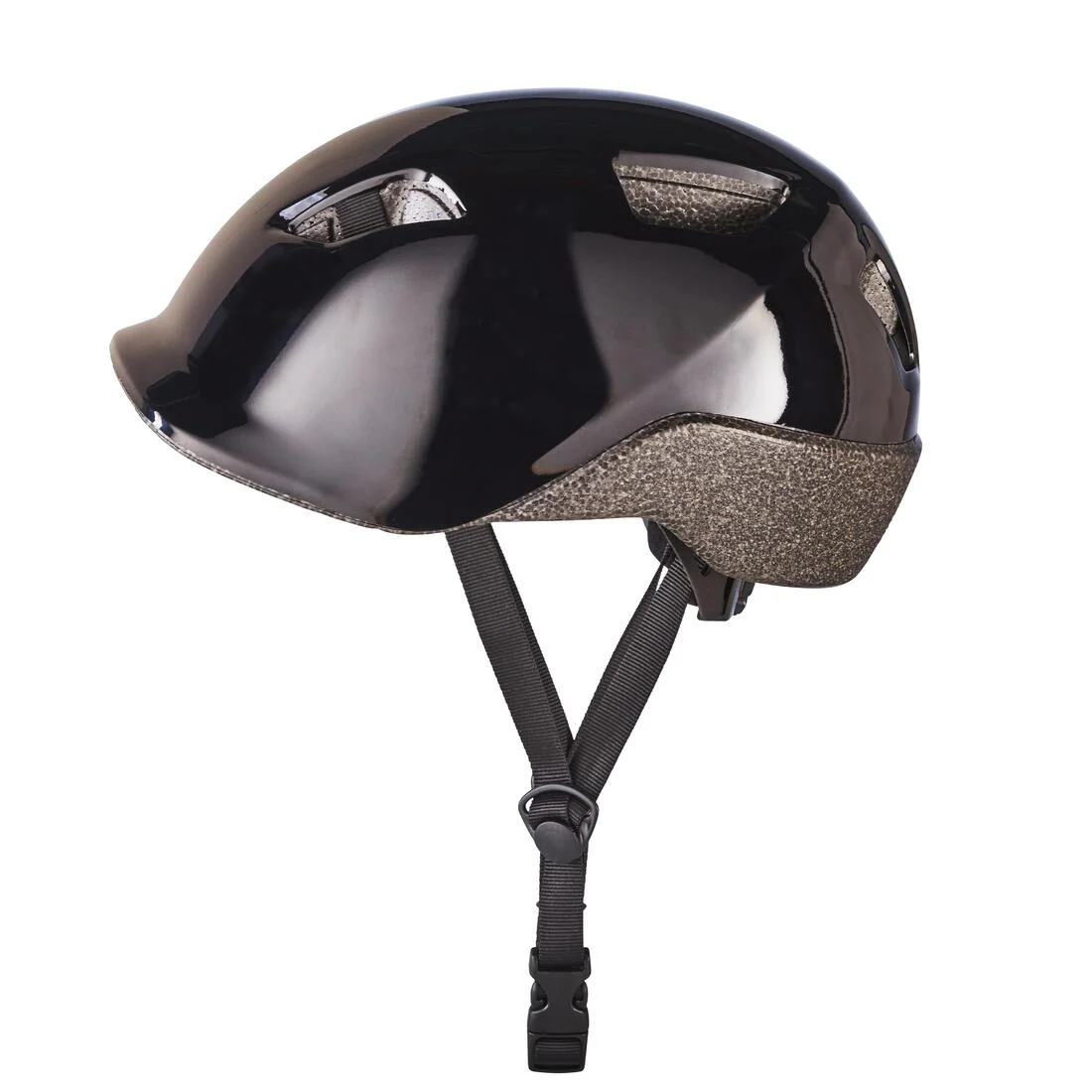 Kids' Bike Helmet 100 - Black — تصویر 3