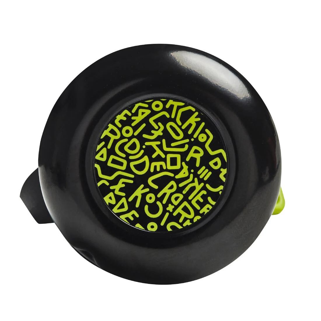 Kids' 24" Bike Bell Easy Dring 500 24"- Black/Yellow — تصویر 2