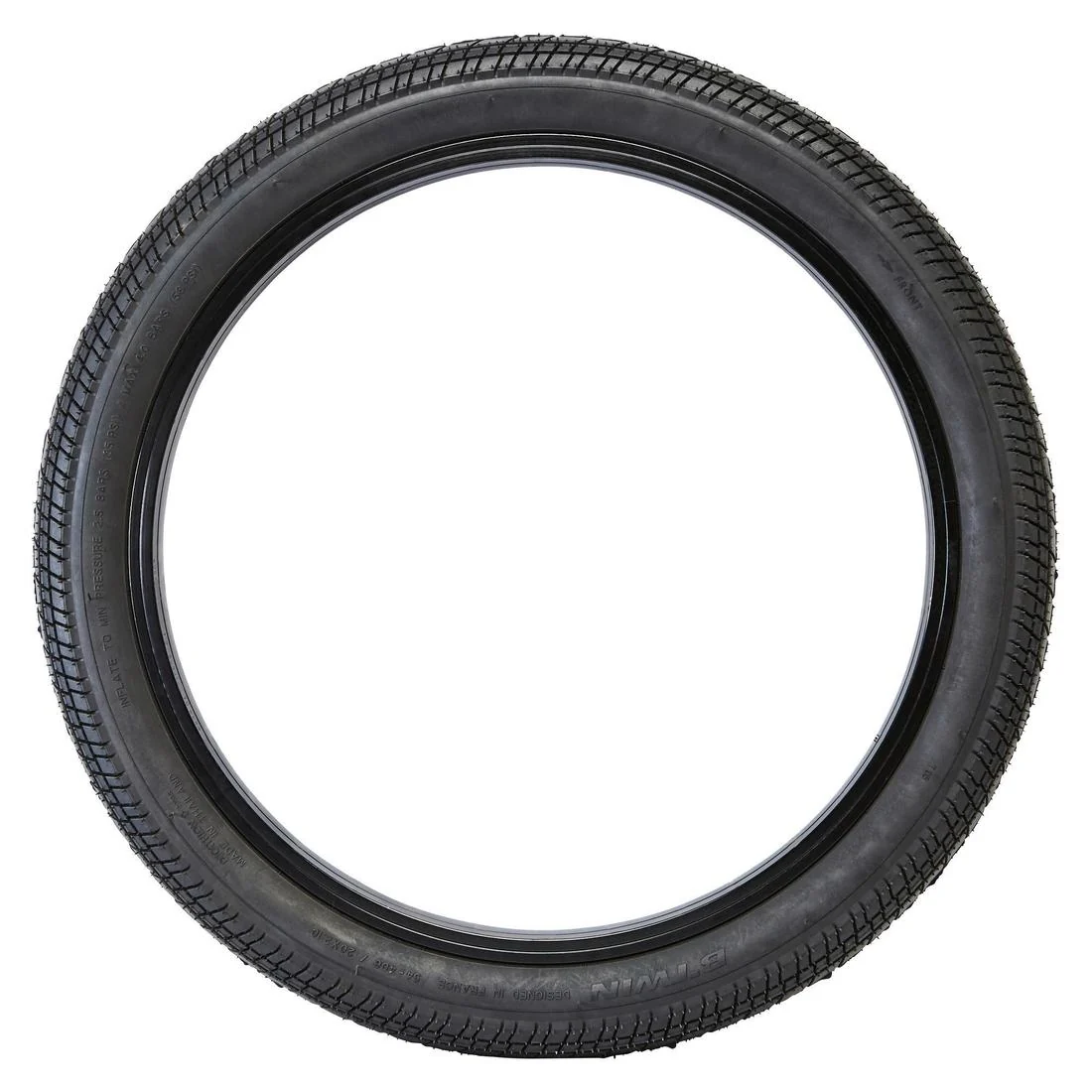 Street BMX Bike Tyre (Black) - 20x2.108553195 — تصویر 3