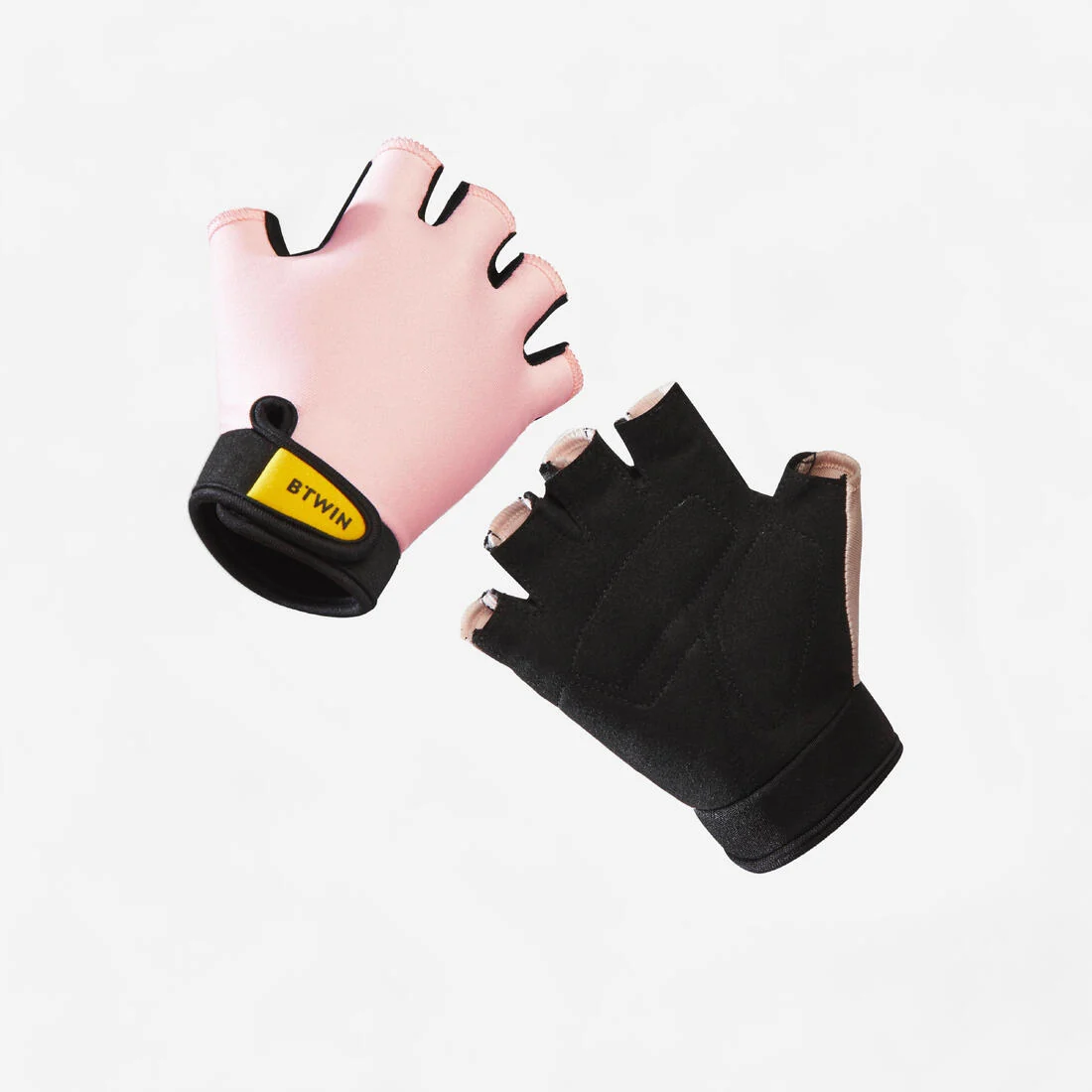 Kids' Fingerless Cycling Gloves - Robot — تصویر 2