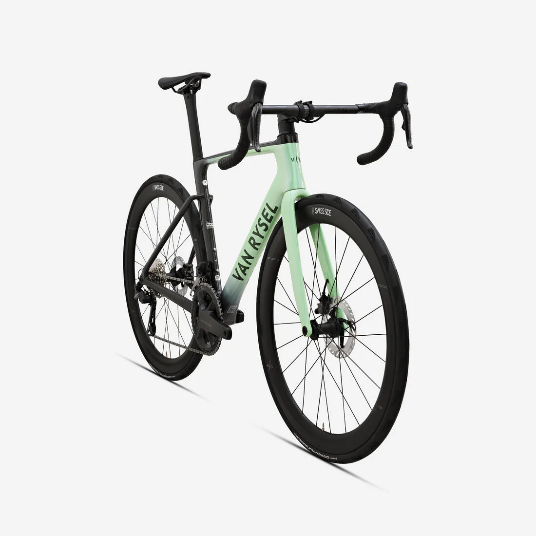 Road Bike RCR-R Pro Shimano Ultegra Di2 2x12s with Power Sensor, Raw — تصویر 2