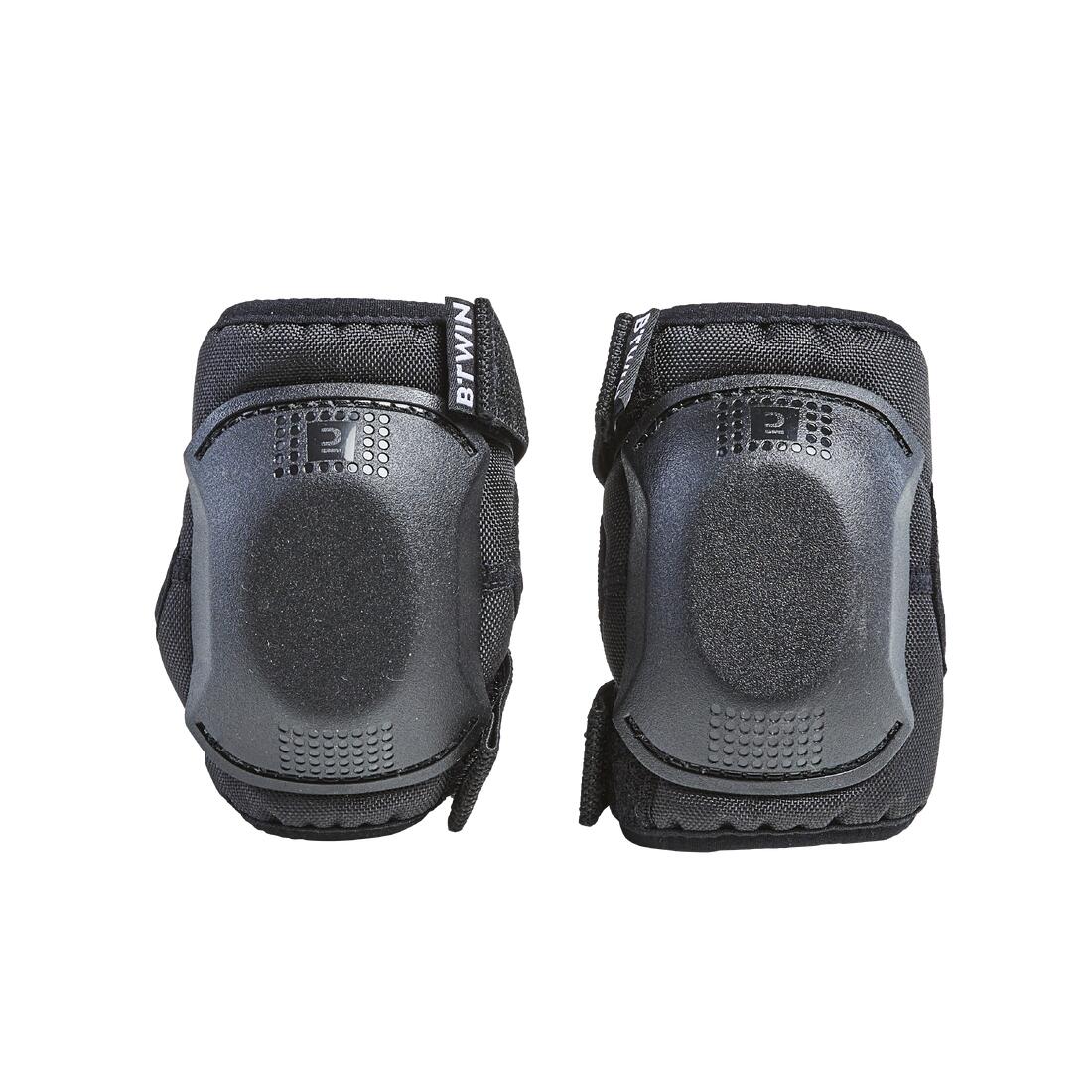 One Size Cycling Elbow and Knee Protectors Set 3-6 Years - Black — تصویر 2