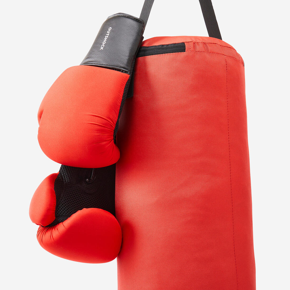 Kids' Punching Bag and Boxing Gloves Set - Red — تصویر 2