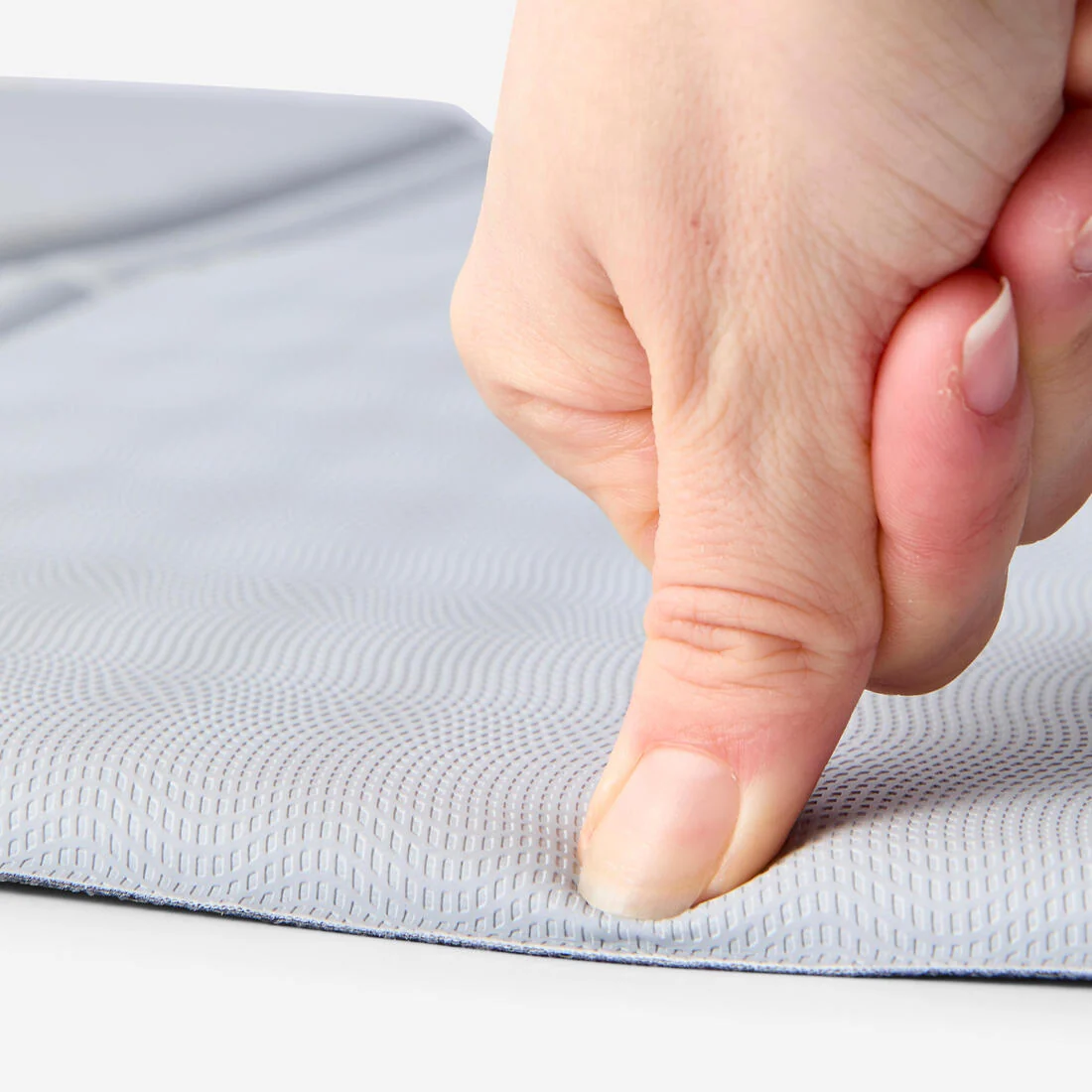 Durable and Comfortable 10 mm Folding Fitness Mat - Grey — تصویر 3
