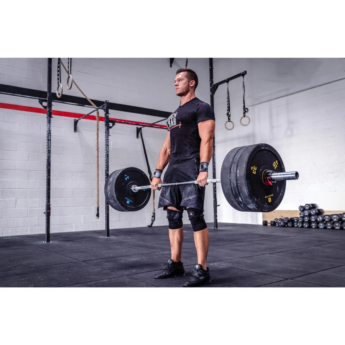 Weightlifting Bumper Disc 20 kg - Inner Diameter 50 mm — تصویر 8
