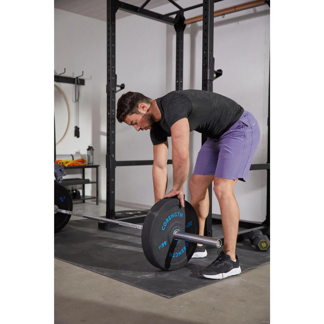 Weightlifting Bumper Disc 20 kg - Inner Diameter 50 mm — تصویر 6