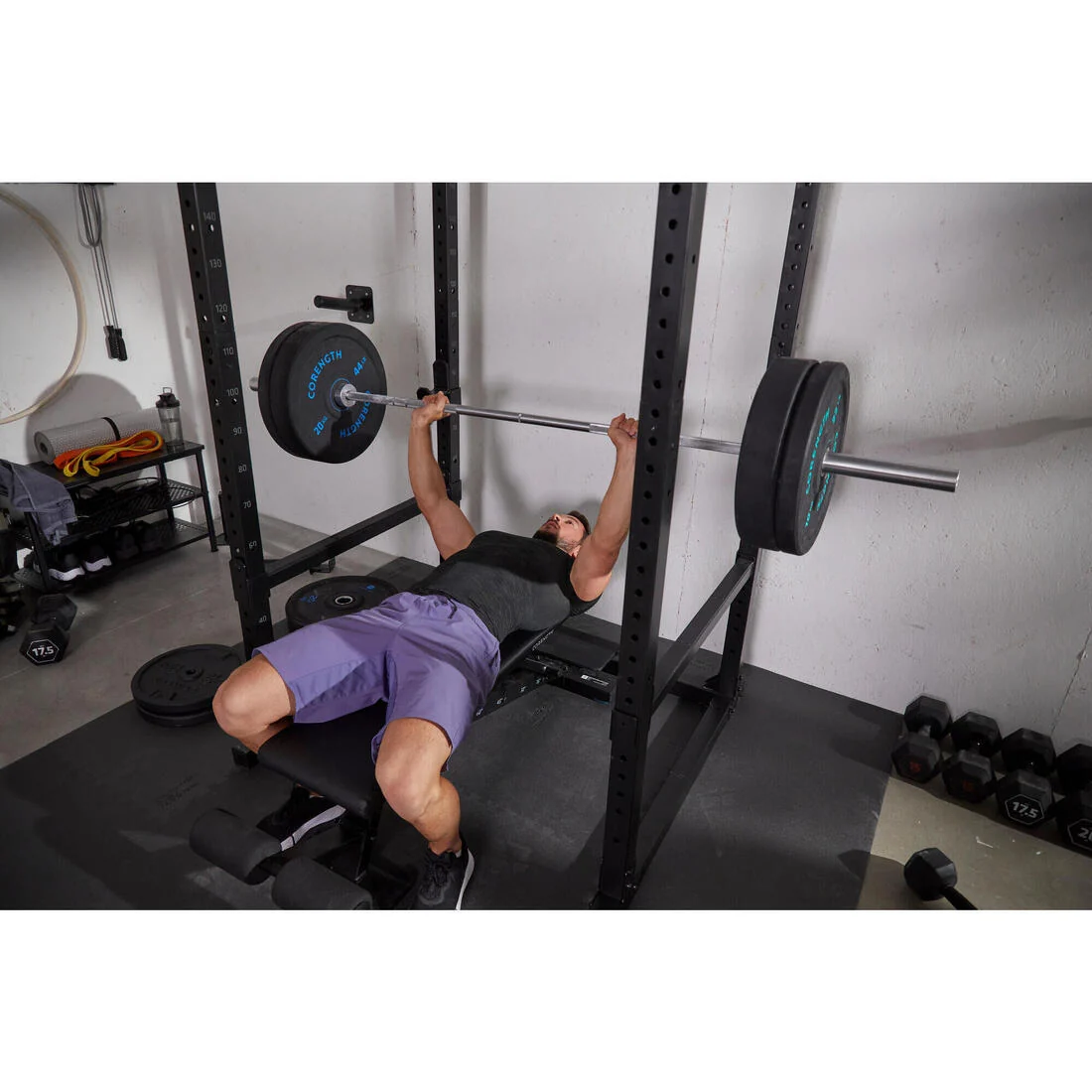 Weightlifting 10 kg 50 mm Inner Diameter Bumper Disc — تصویر 5