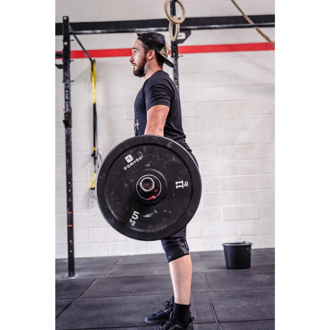 Weightlifting 10 kg 50 mm Inner Diameter Bumper Disc — تصویر 8