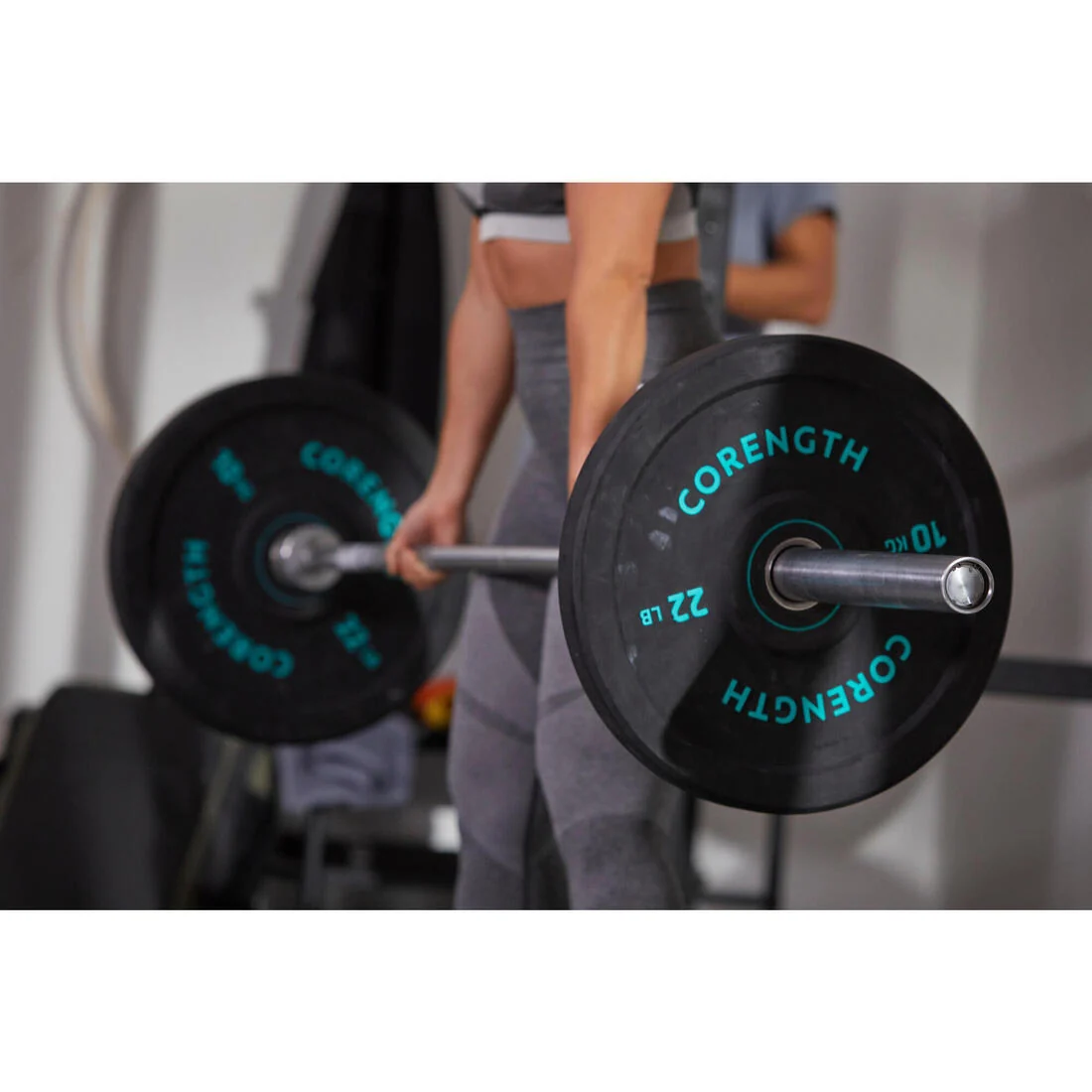 Weightlifting 10 kg 50 mm Inner Diameter Bumper Disc — تصویر 6