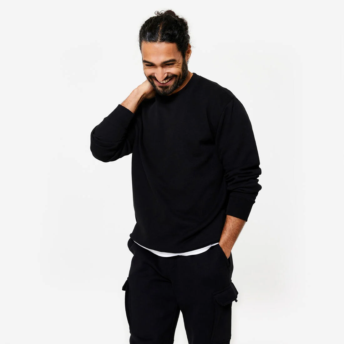 Men's Warm Brushed Fleece Sweatshirt — تصویر 3