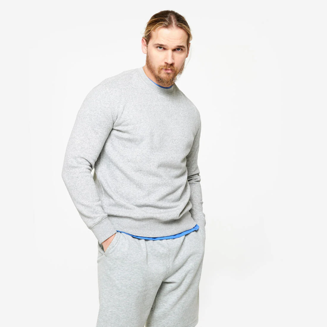 Men's Warm Brushed Fleece Sweatshirt — تصویر 2