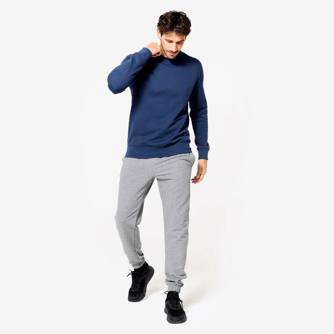 Men's Warm Brushed Fleece Sweatshirt — تصویر 8