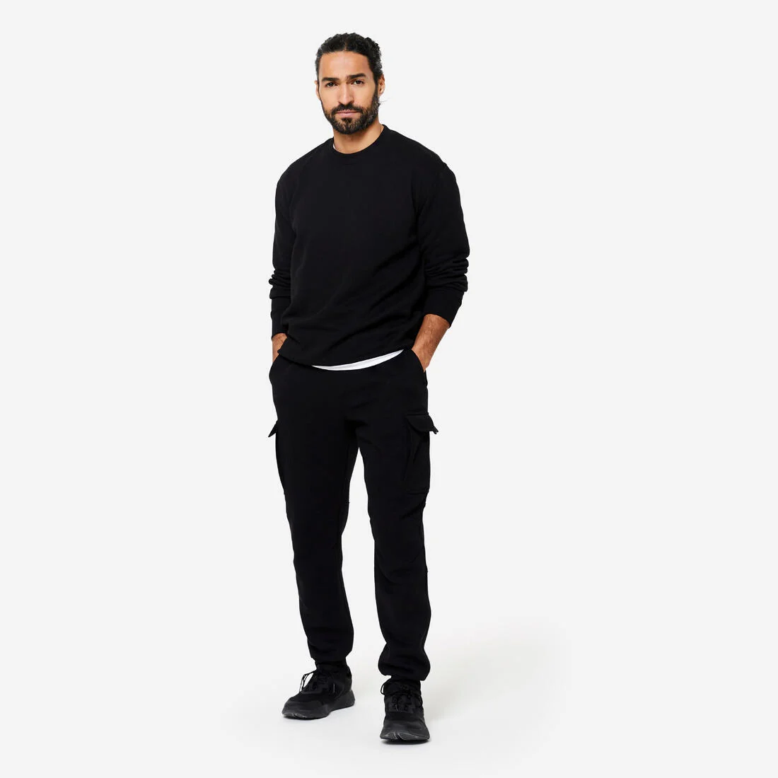 Men's Warm Brushed Fleece Sweatshirt — تصویر 5