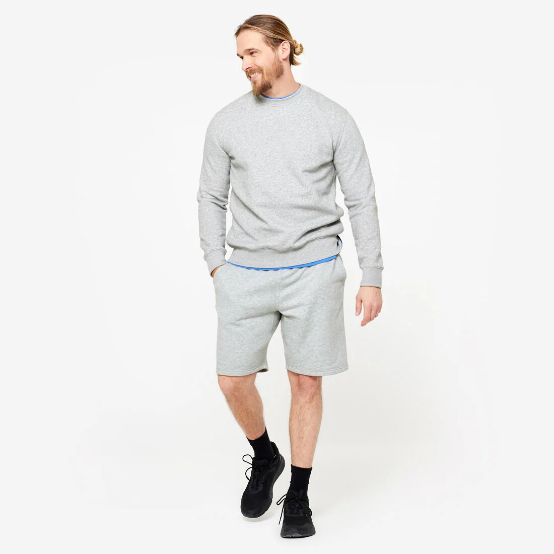 Men's Warm Brushed Fleece Sweatshirt — تصویر 7