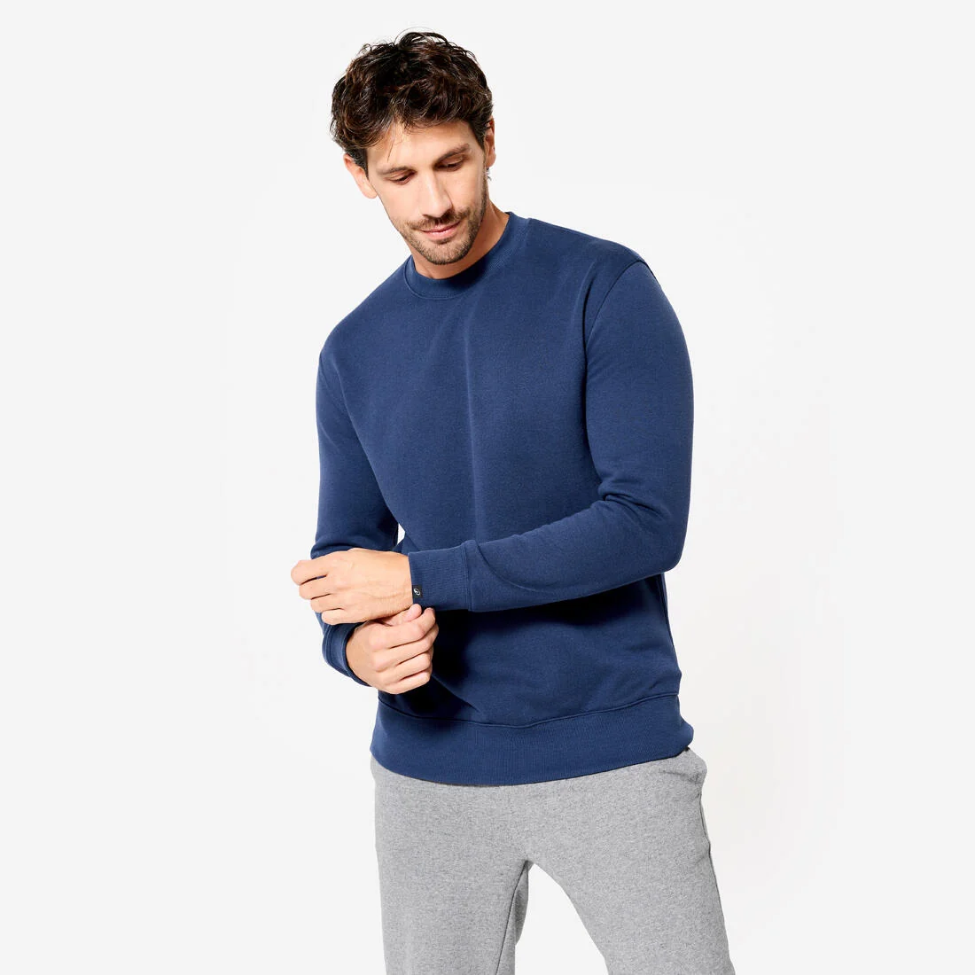Men's Warm Brushed Fleece Sweatshirt — تصویر 1