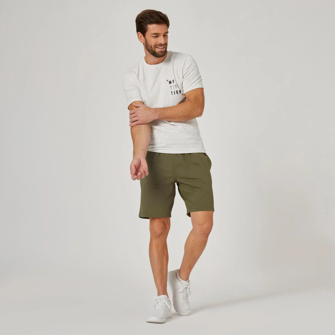 Men's Fitness Shorts 500 Essentials — تصویر 8