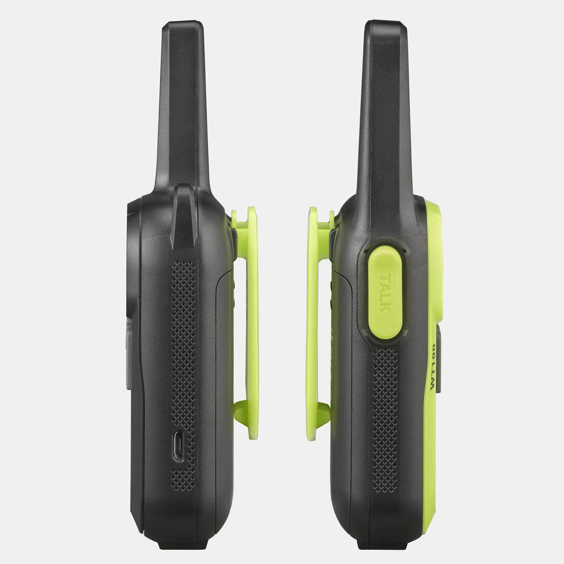 Pair of USB rechargeable walkie talkies - 5 km - WT100 — تصویر 5