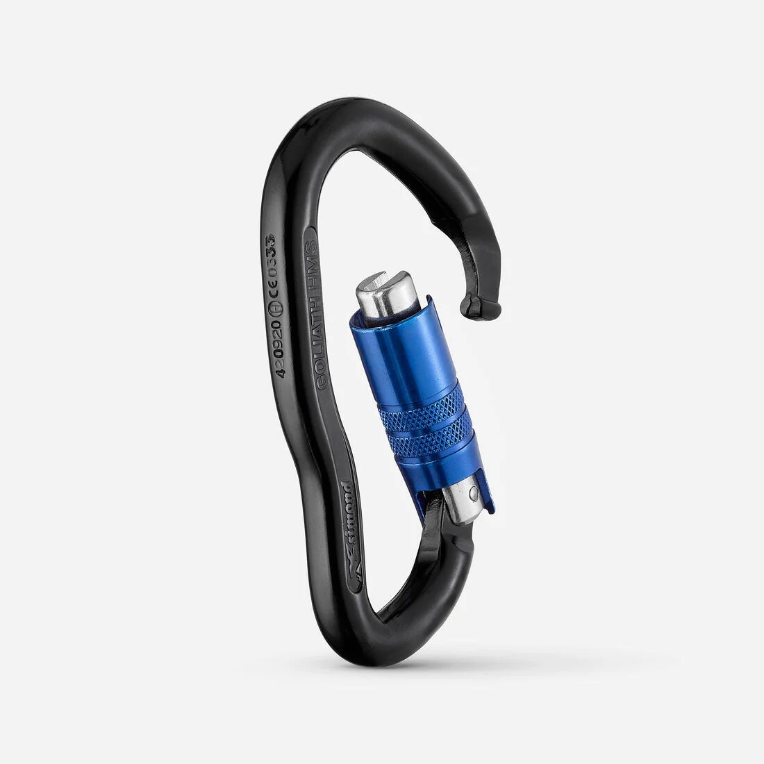 AUTOMATIC CLOSING HMS CARABINER - GOLIATH - BLACK — تصویر 2