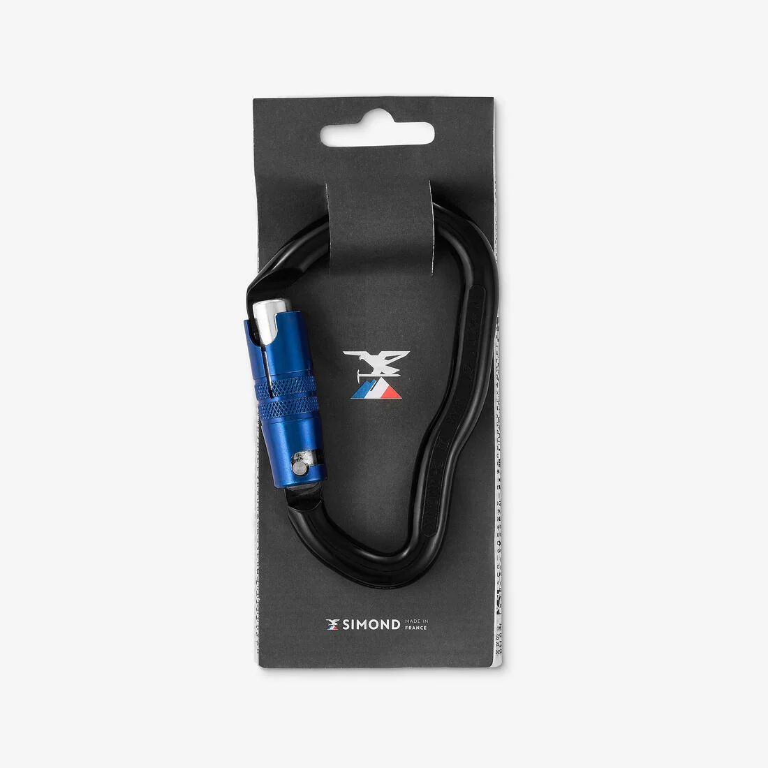 AUTOMATIC CLOSING HMS CARABINER - GOLIATH - BLACK — تصویر 4
