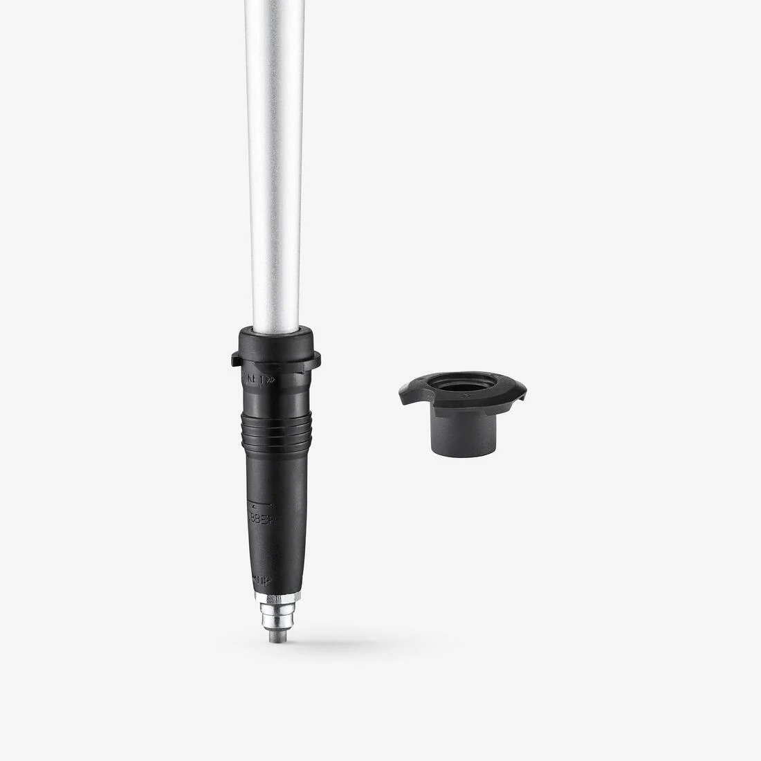 Comfortable hiking pole MH100 Comfort - Grey — تصویر 4
