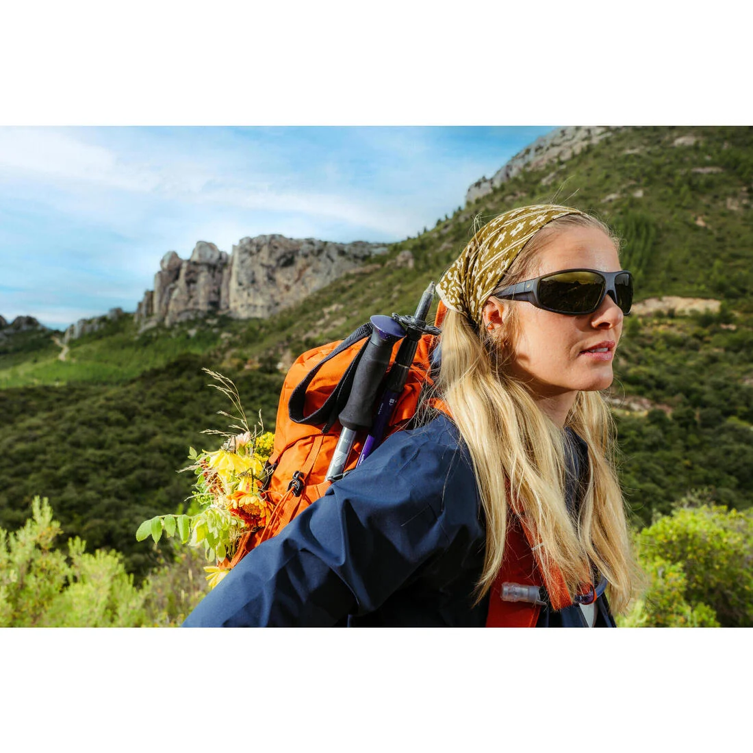 Category 4 polarised sports sunglasses, Explore 500 BLD — تصویر 3