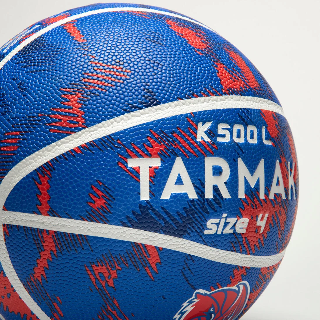 Size 4 Basketball Wizzy K500L - Blue/Red — تصویر 8
