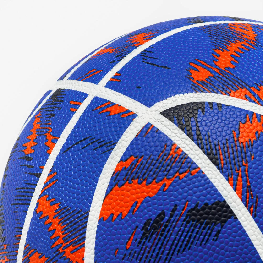 Size 4 Basketball Wizzy K500L - Blue/Red — تصویر 4