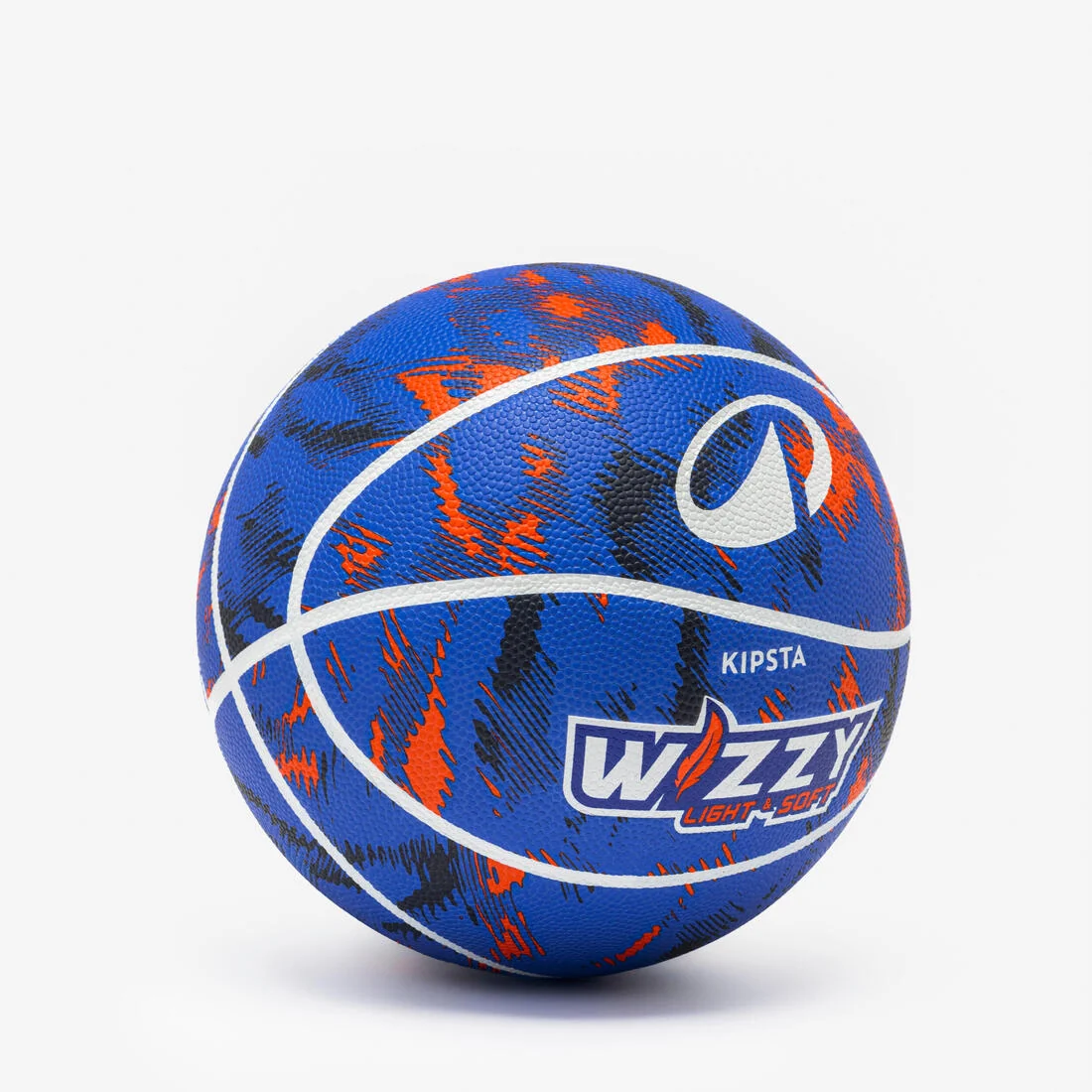 Size 4 Basketball Wizzy K500L - Blue/Red — تصویر 2