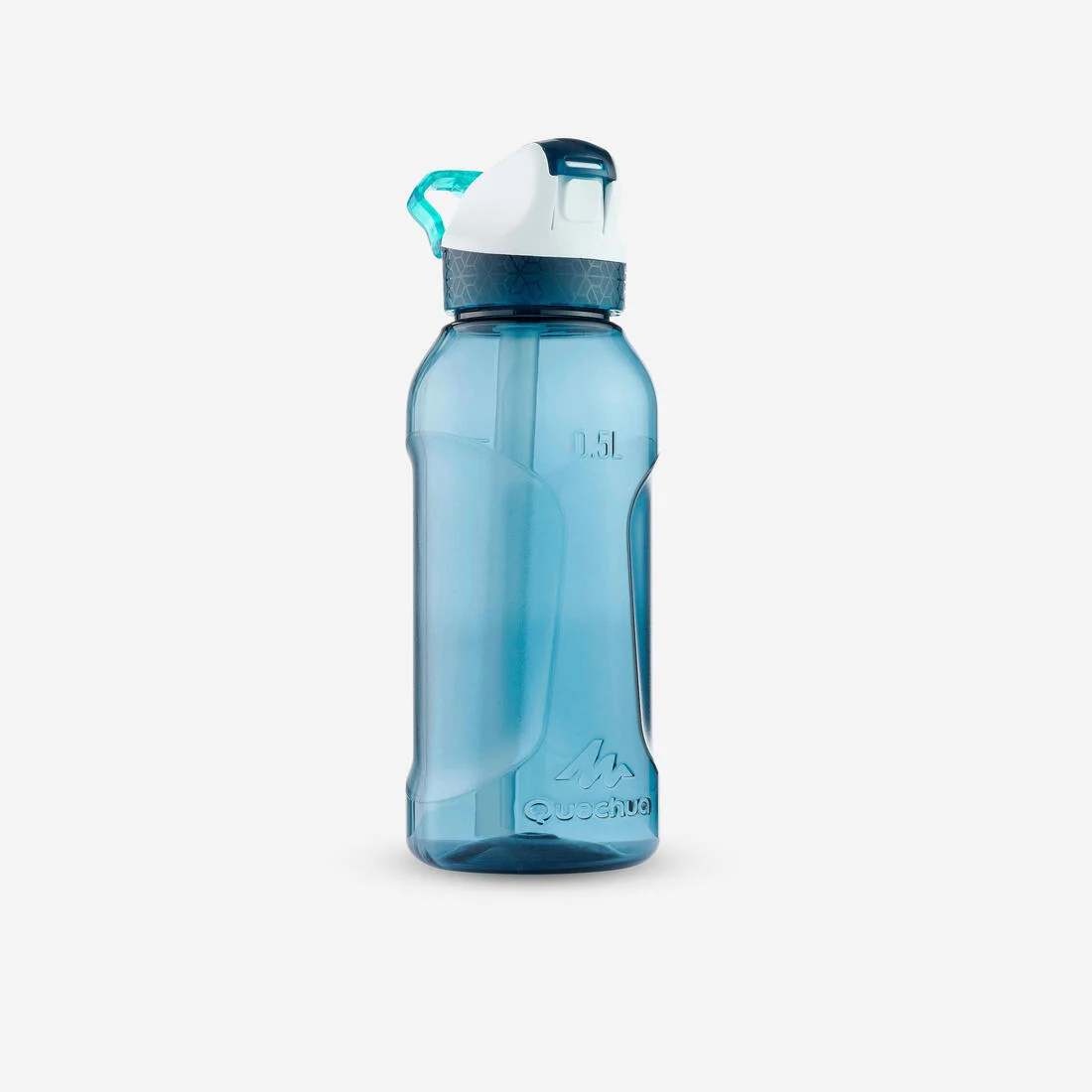 0.5 L Kids’ Ecozen® Water Flask 500 with instant cap, pipette & straw for hiking — تصویر 1