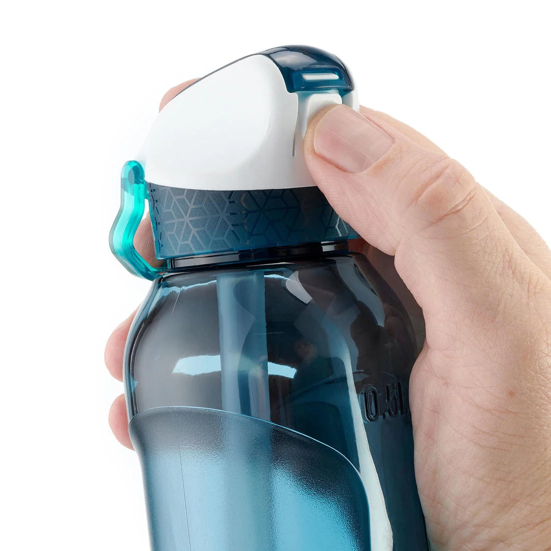 0.5 L Kids’ Ecozen® Water Flask 500 with instant cap, pipette & straw for hiking — تصویر 6