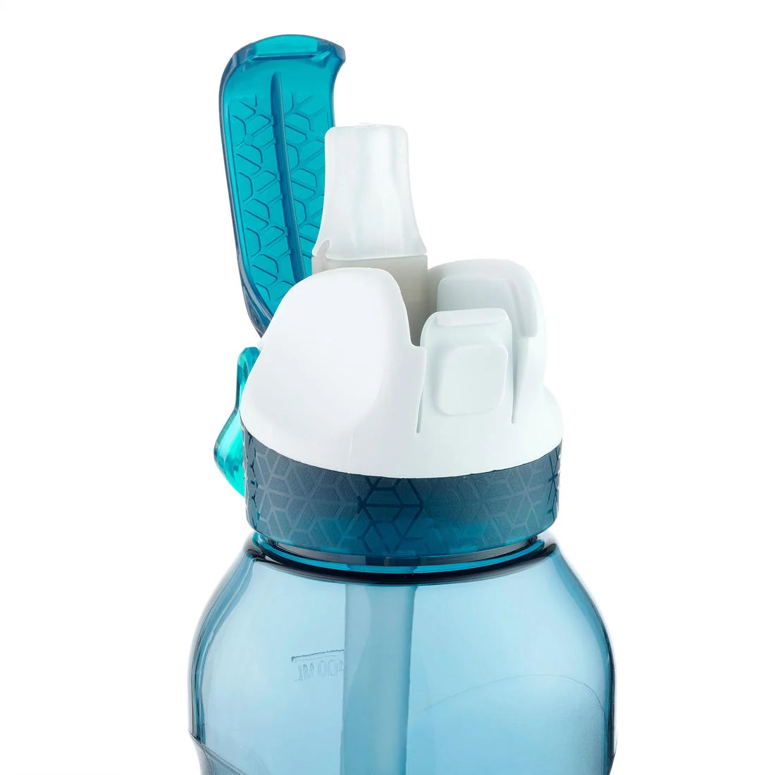 0.5 L Kids’ Ecozen® Water Flask 500 with instant cap, pipette & straw for hiking — تصویر 4