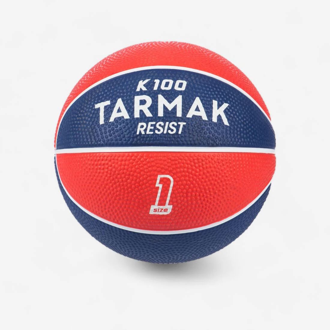 Kids' Basketball Size 1 K100 Rubber — تصویر 3