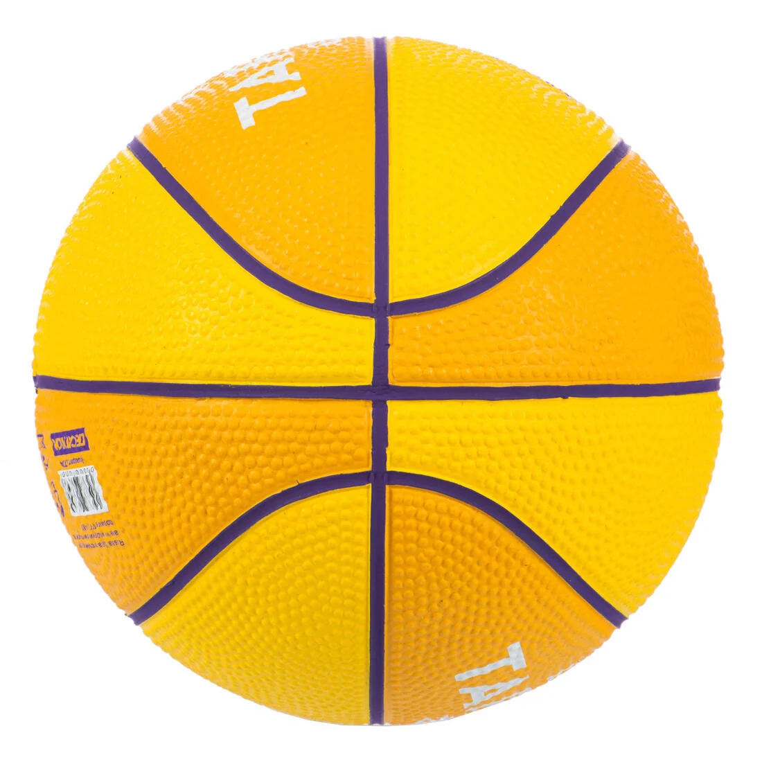 Kids' Basketball Size 1 K100 Rubber — تصویر 6