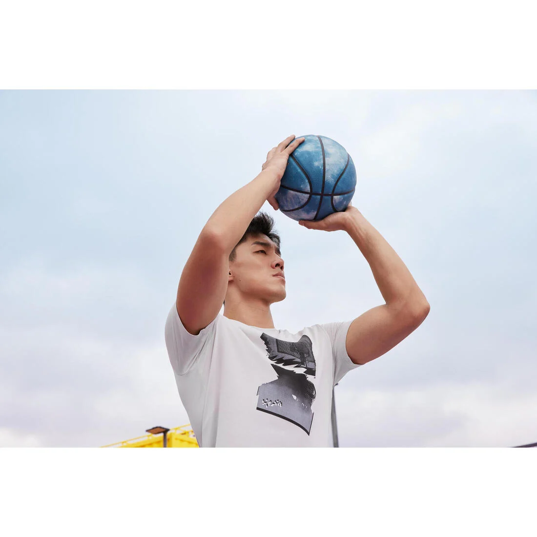 Size 7 Basketball FIBA Control Match BT500 — تصویر 5
