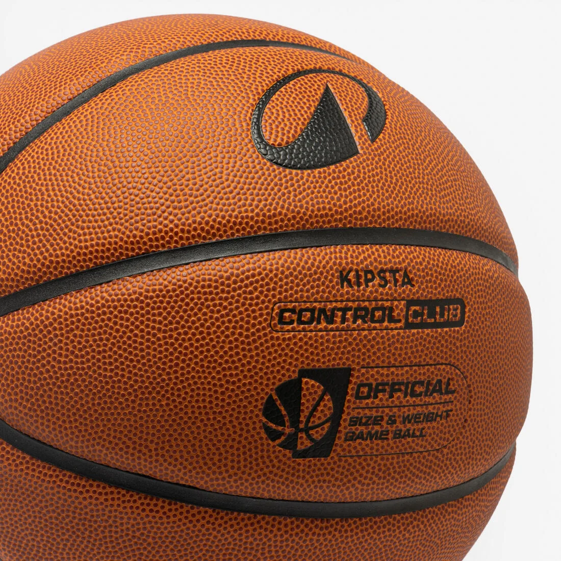 Size 7 Basketball Control Club BT100 - Brown — تصویر 3